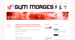 Desktop Screenshot of gymmorges.ch